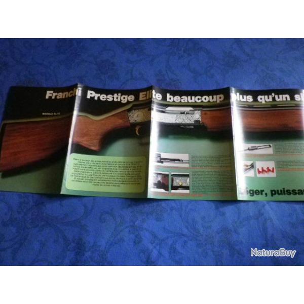 Dpliant FRANCHI modle prestige elite
