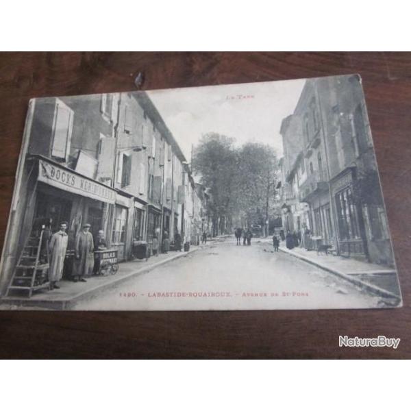 CP  Dpt  81 LABASTIDE ROUAIROUX AV DE ST PONS