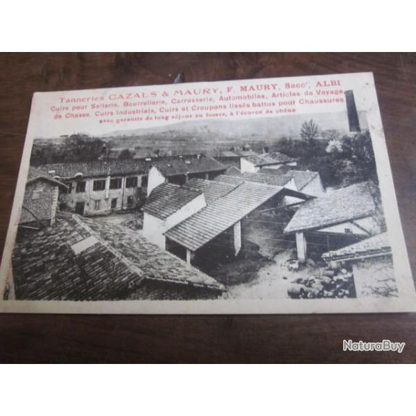 CP  Dpt  81  TANNERIES CAZALS & MAURY