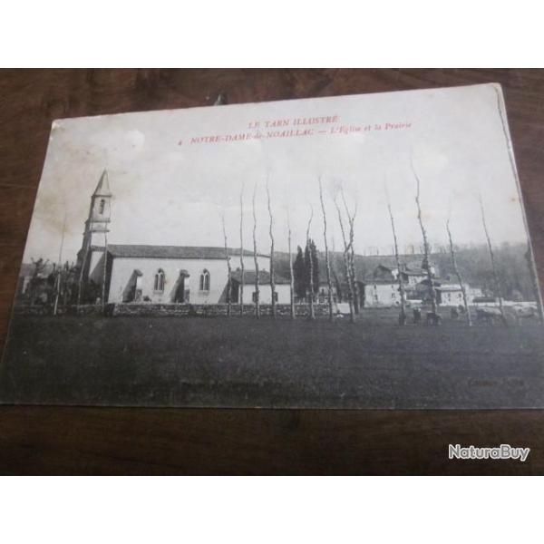CP  Dpt  81  NOTRE DAME DE NOAILHAC L EGLISE ET LA PRAIRIE