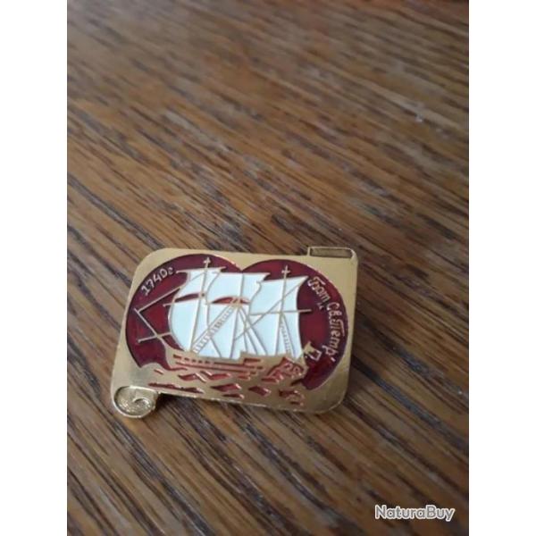 bateau navire russe broche badge no pin's badge bon �tat occasion ref t4