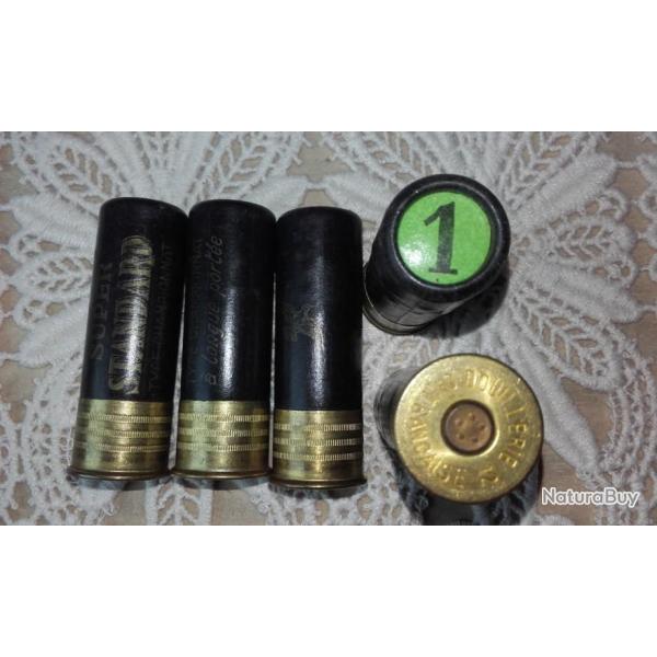 UNE BELLE CARTOUCHE DE COLLECTION A DOUILLE EN CARTON  (SUPER STANDARD)