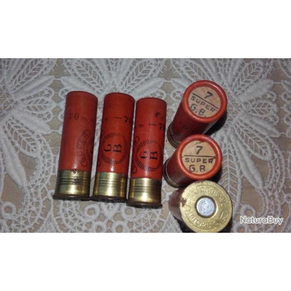 UNE BELLE CARTOUCHE DE COLLECTION A DOUILLE EN CARTON  (SUPER GB)