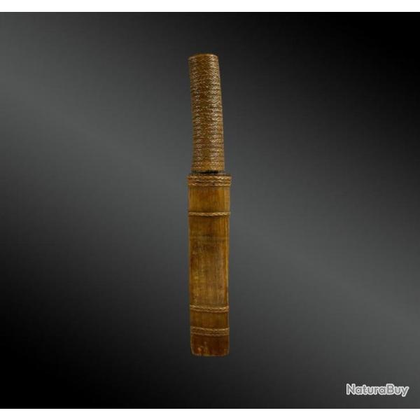 Couteau Droit Avec Fourreau, Asie D�but XX�me