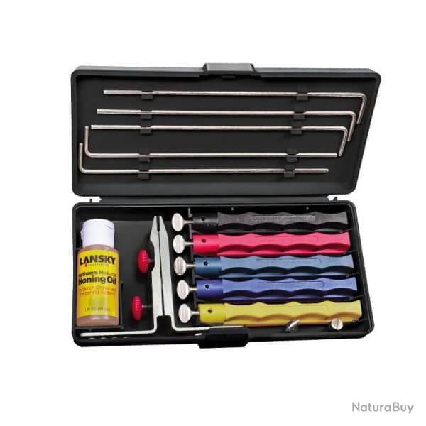 LKCLX-Kit D'aiguisage Lansky Deluxe 5 pierres