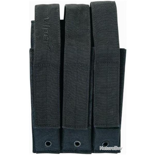 Poche molle triple chargeurs MP5 Noire - Viper Tactical