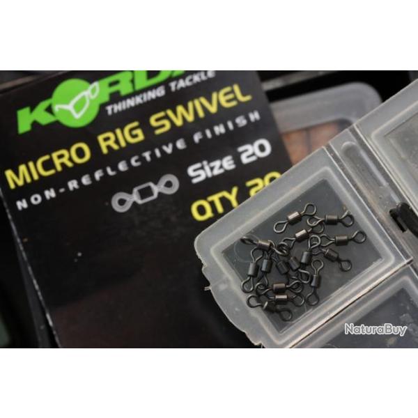 Micro Rig Swivel x 20 Korda