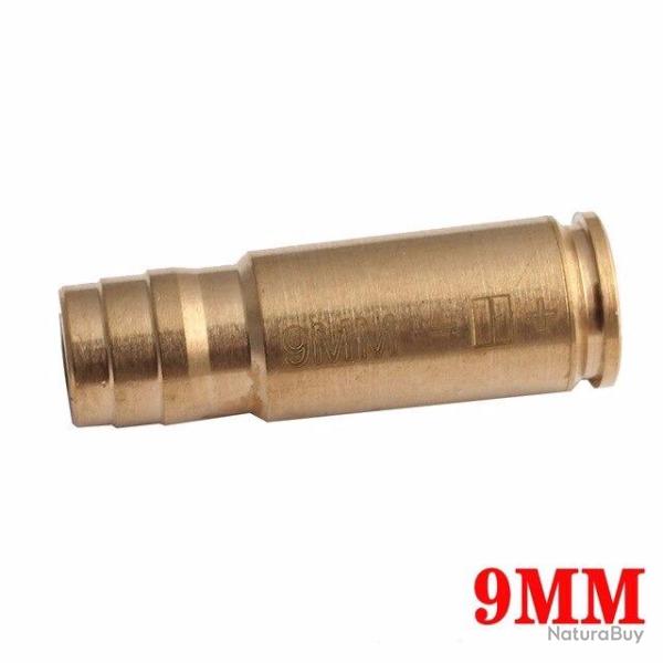 Cartouche r�glage laser 9x19mm parabellum