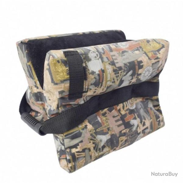 Sac de tir stabilisateur avant camouflage industriel - TOP PRECISION