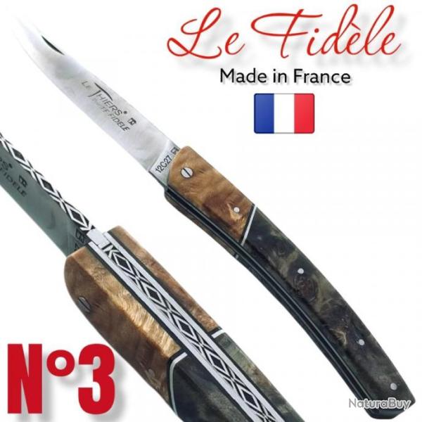 COUTEAU THIERS LE FIDELE FRANCE BOIS PRECIEUX COUTEAU  LAGUIOLE N�3