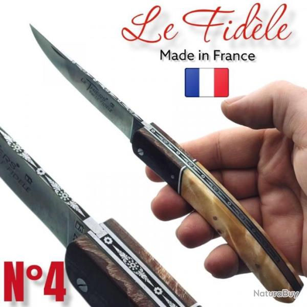 COUTEAU THIERS LE FIDELE FRANCE BOIS PRECIEUX COUTEAU  LAGUIOLE N�4