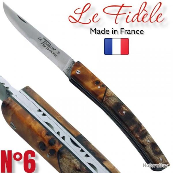 COUTEAU THIERS LE FIDELE FRANCE BOIS PRECIEUX COUTEAU  LAGUIOLE N�6