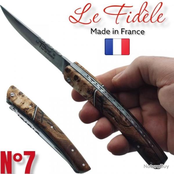 COUTEAU THIERS LE FIDELE FRANCE BOIS PRECIEUX COUTEAU  LAGUIOLE N�7