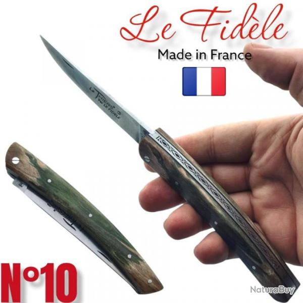 COUTEAU THIERS LE FIDELE FRANCE BOIS PRECIEUX COUTEAU  LAGUIOLE N�10
