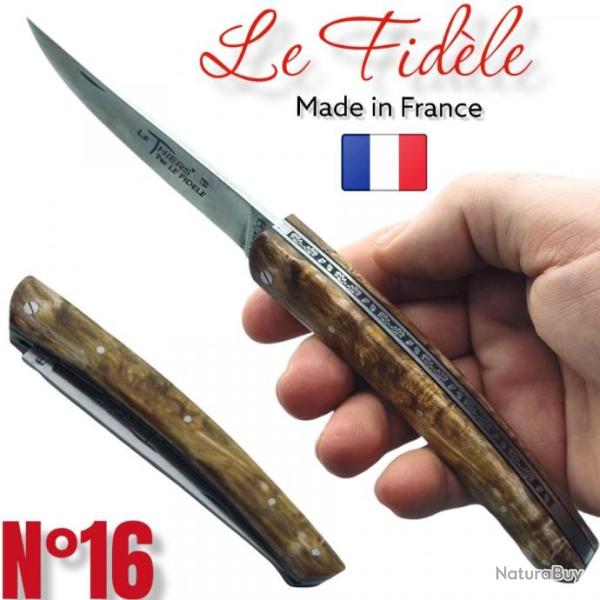 COUTEAU THIERS LE FIDELE FRANCE BOIS PRECIEUX COUTEAU  LAGUIOLE N�16