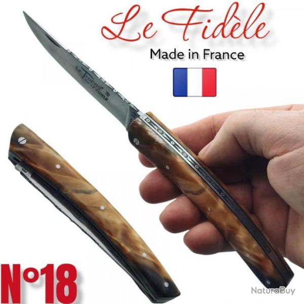 COUTEAU THIERS LE FIDELE FRANCE BOIS PRECIEUX COUTEAU  LAGUIOLE N�18