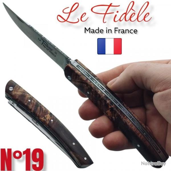 COUTEAU THIERS LE FIDELE FRANCE BOIS PRECIEUX COUTEAU  LAGUIOLE N�19