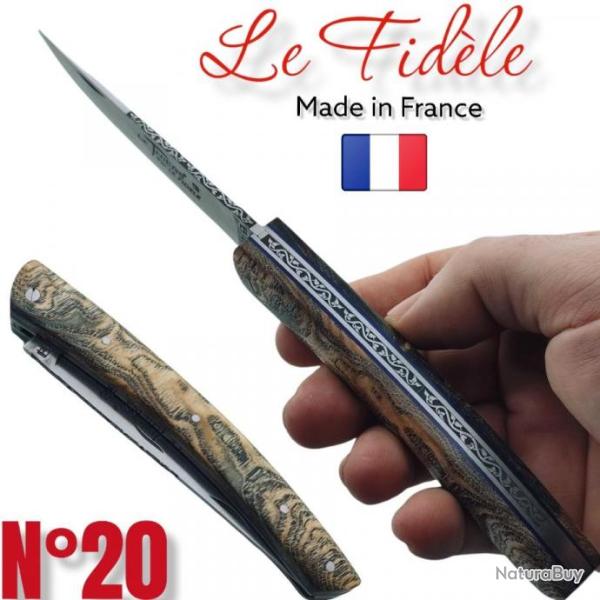 COUTEAU THIERS LE FIDELE FRANCE BOIS PRECIEUX COUTEAU  LAGUIOLE 20