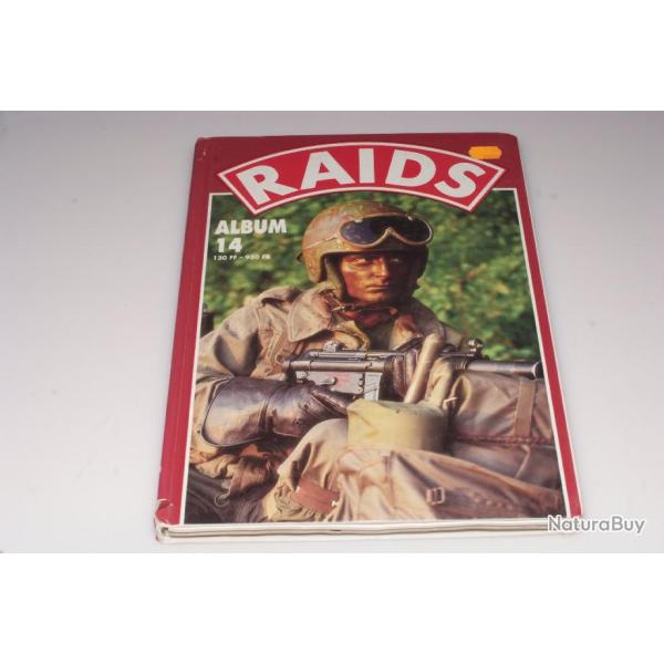 Livre reli des revues Raids 65  69