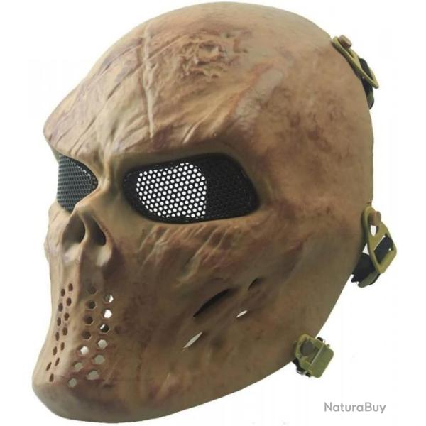 Masque de protection Airsoft - Cr�ne fl�tri - LIVRAISON GRATUITE ET RAPIDE