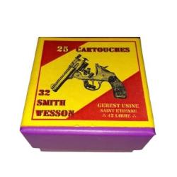 32 SW ou 32 Smith & Wesson (Short): Reproduction boite cartouches (vide) GU 8777513