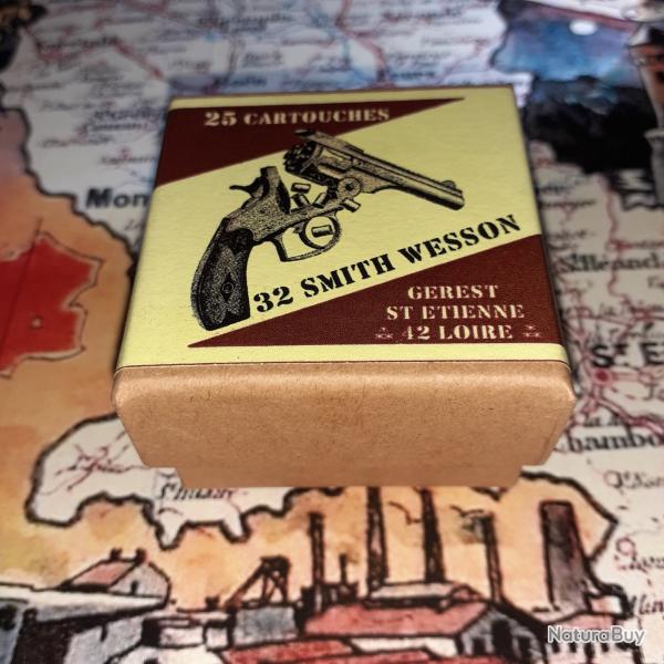 32 Smith & Wesson (Short) (G�rest Saint Etienne): Reproduction boite munitions (vide) GU 8777513