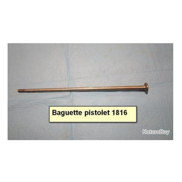 Baguette pistolet 1816