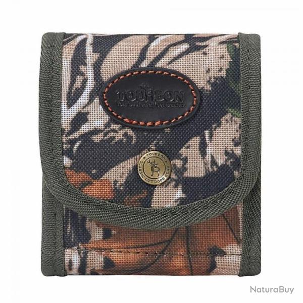 LIVRAISON OFFERTE - Pochette cartouchi�re de ceinture Tourbon 10 emplacements - Camouflage