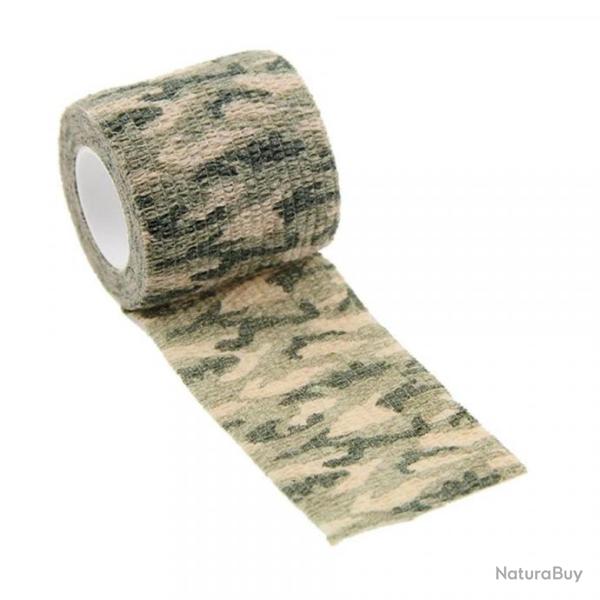 Ruban auto-adh�sif camouflage herbe verte