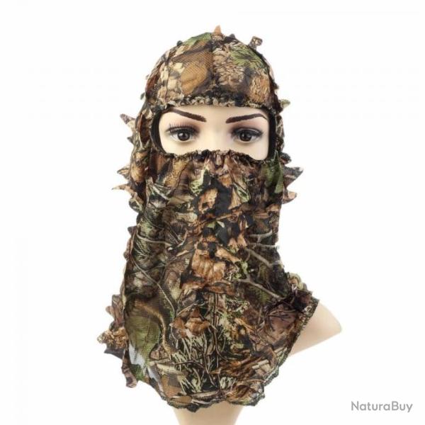 Cagoule de camouflage 3D N�4 - 1� SANS PRIX DE RESERVE