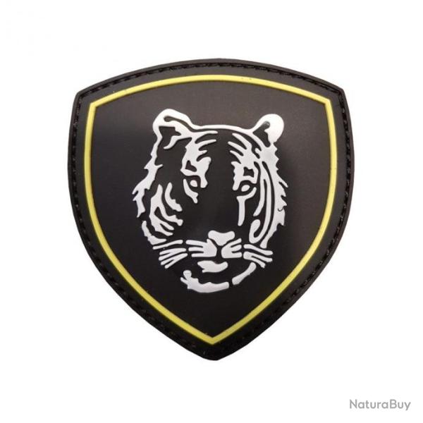Patch 3D PVC Russie Tigre Noir (101 Inc)