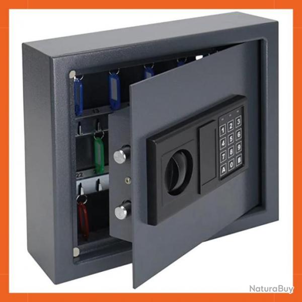 Armoire coffre fort - Cl�s � serrure �lectronique - 30 accroches - Livraison gratuite et rapide