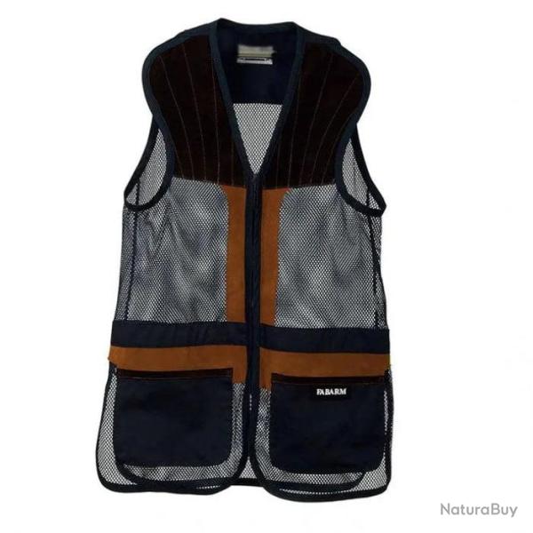 Gilet de tir Fabarm Superlative Summer Ambidextre Bleu transparent