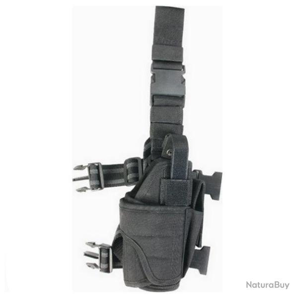 Holster de cuisse droitier r�glable Viper Noir