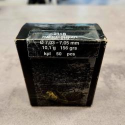 50 Ogives SAKO Hammerhead Cal 270 156 Gr