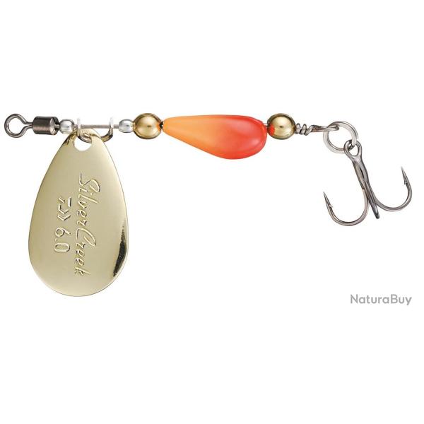 CUILLERE DAIWA TOURNANTE SILVERCREEK 6GR NPC Gold orange
