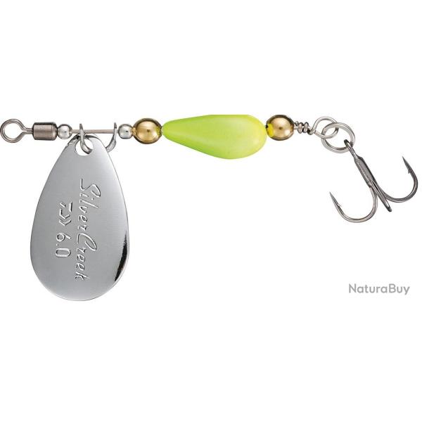 CUILLERE DAIWA TOURNANTE SILVERCREEK 4GR NPC Silver Green