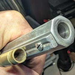 Pistolet &agrave; silex avec canon  St Etienne ..