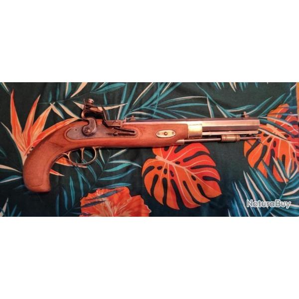 Pistolet � silex avec canon  St Etienne ....PAYEMENT EN 3 x POSSIBLE�(livraison par Happy post 15�)