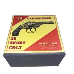 38 Short COLT: Reproduction boite cartouches (vide) GU 8783746