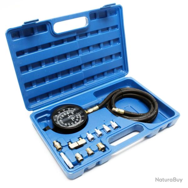 Kit mesure pression d'huile manom�tre jauge testeur appareil contr�le pression 16_0002629