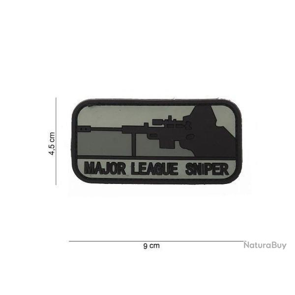 Patch 3D PVC Major League Sniper Noir & Gris (101 Inc)