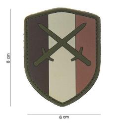 Patch 3D PVC Ecusson Belgique Desert Sword (101 Inc)