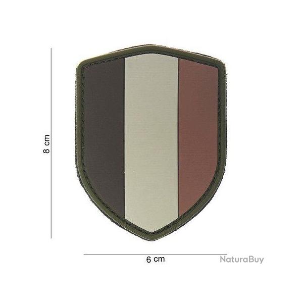 Patch 3D PVC Ecusson Belgique Desert (101 Inc)
