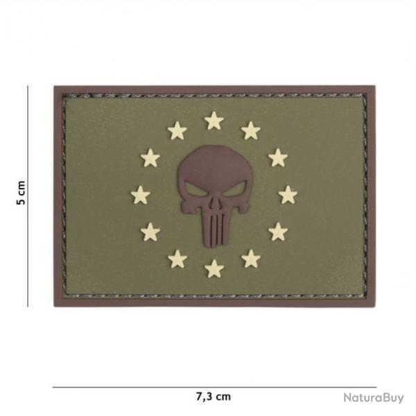 Patch 3D PVC Punisher Drapeau EU OD (101 Inc)