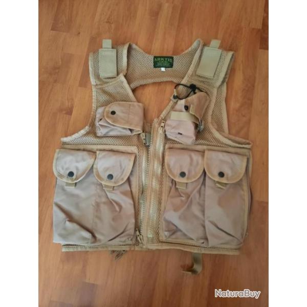 Gilet tactique airsoft marque ARKTIS taille L