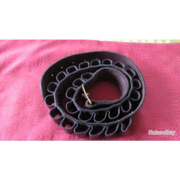 cartouchiere cuir cal 12 holland holland