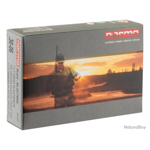 Balles de Chasse Norma Calibre 30-06 Pointe Plastique