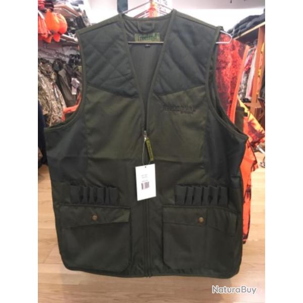 Gilet de chasse TREELAND T608 vert Taille S