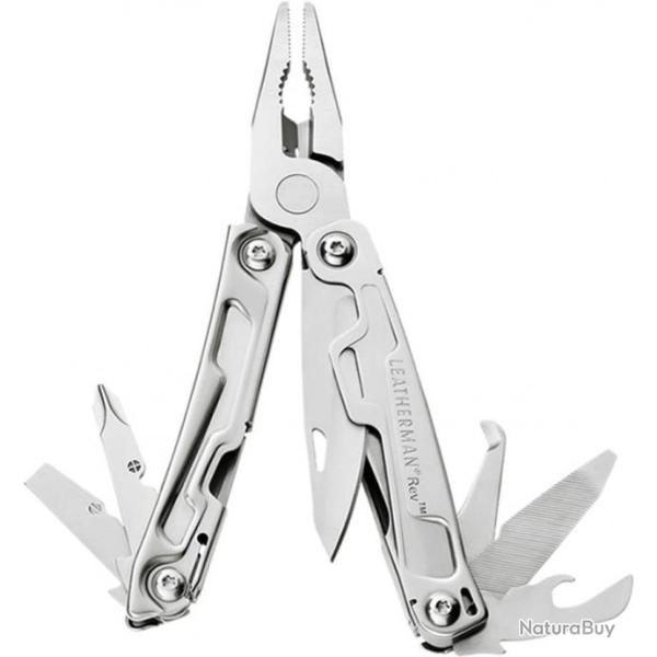 Pince Multifonctions 14 outils en 1 Avec Lame de Couteau en Acier Inox une Lime  Bois LEATHERMAN